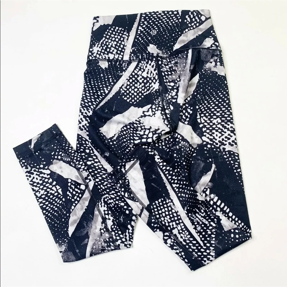 Lululemon High Times Pant Full On Luon Static Sz 4